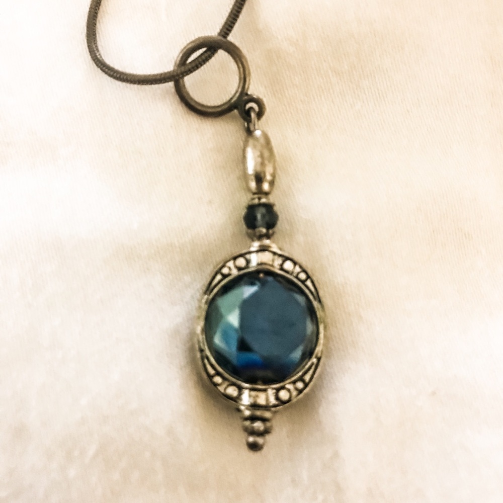 Brushed Silver Necklace
